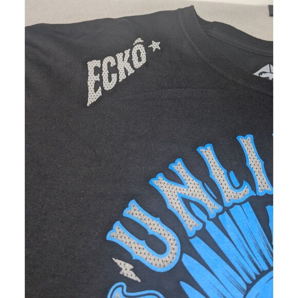 Echo Unltd MMA by Ecko Unlimited Short Sleeve Graphic Tee Black Mens XL (31x26) - Picture 4 of 11